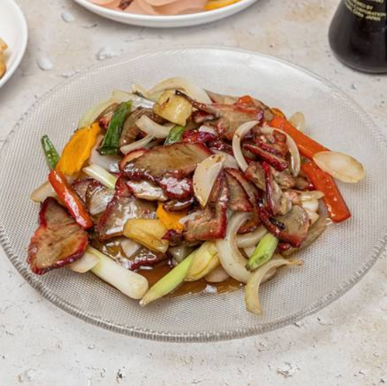 Barbecued Tenderloin Pork in Plum Sauce